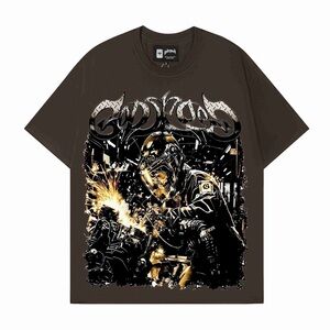 Godspeed Dark Brown Graphic Tee